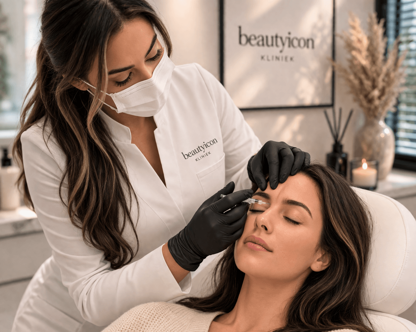 Frons rimpel behandeling bij Beauty Icon Almere