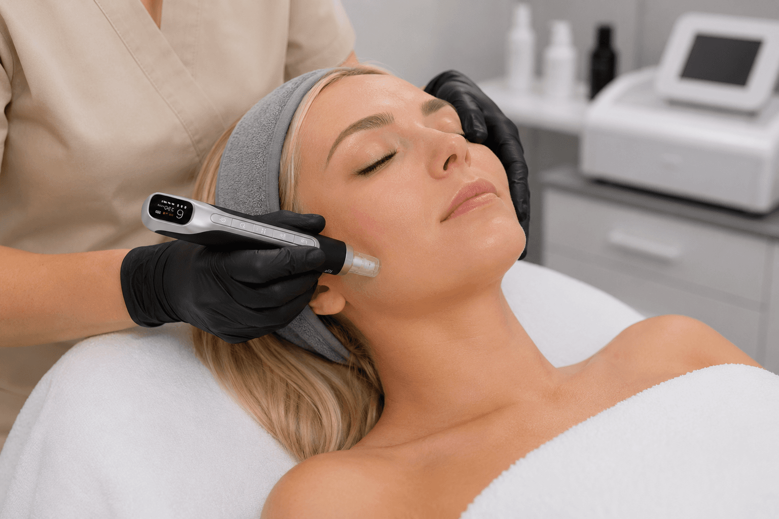 Zalm DNA met microneedling behandeling bij Beauty Icon Almere