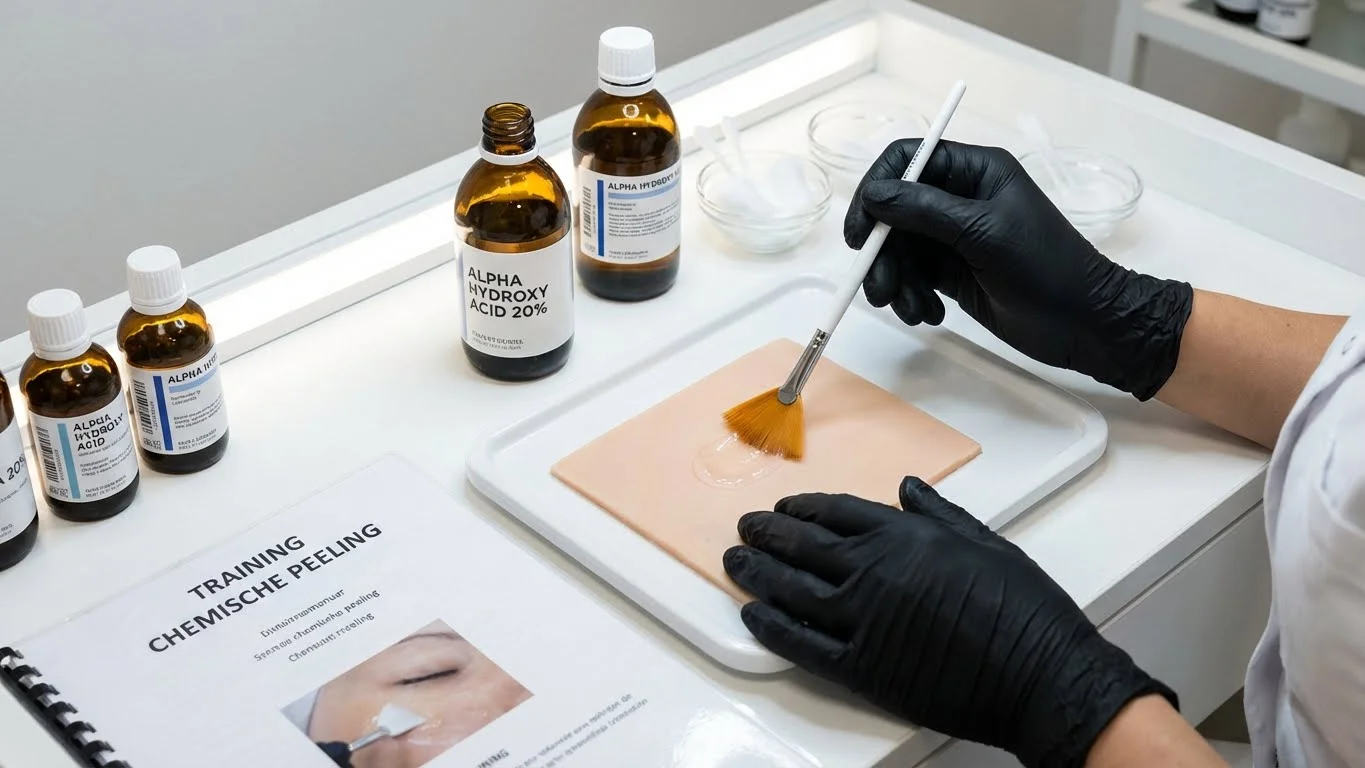 Training Chemische Peeling training bij Beauty Icon Academy