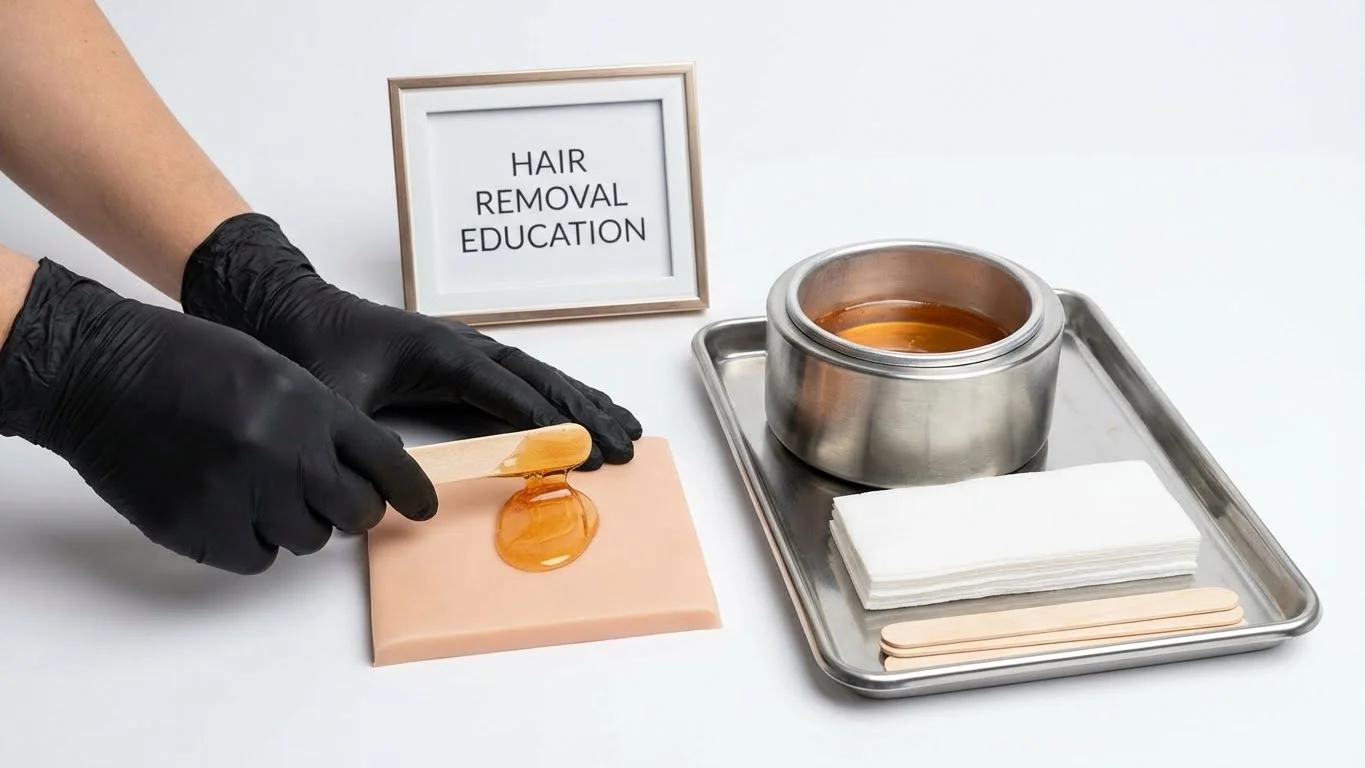 Training Waxen training bij Beauty Icon Academy