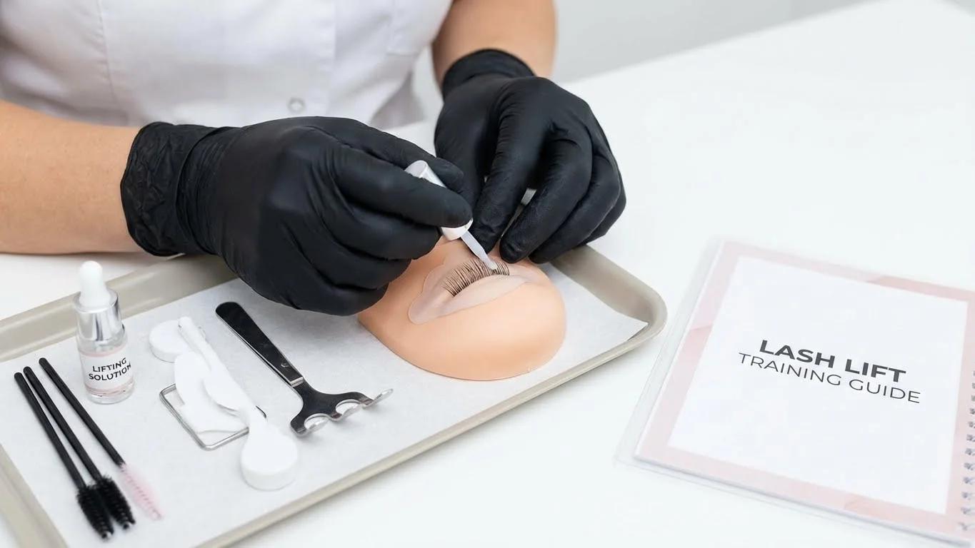 Training Wimperlifting training bij Beauty Icon Academy